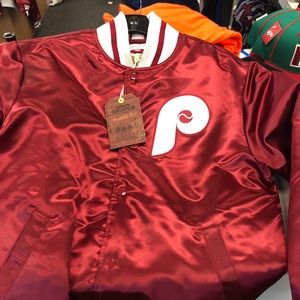 Mitchell Ness Jackets Coats Philadelphia Phillies Mitchell